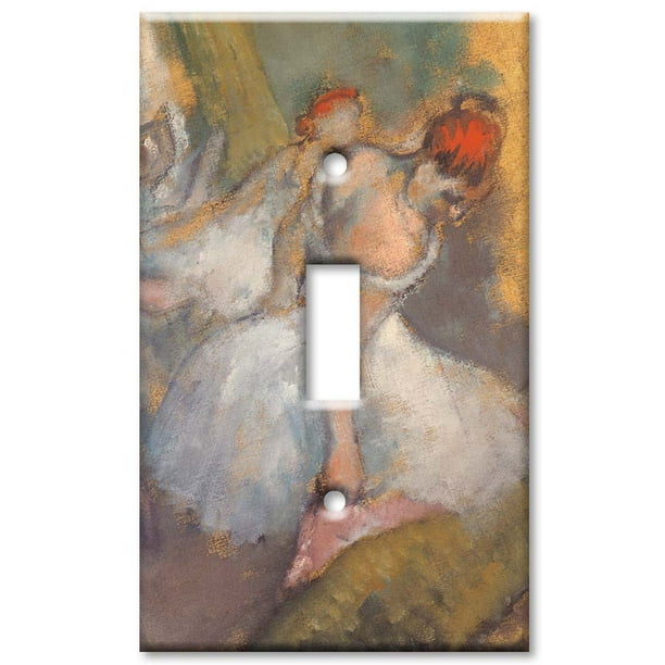 Behind the Scenes Degas Single Gang Toggle Wall Plate 